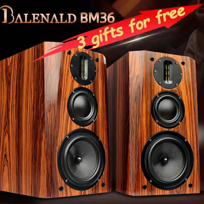 Bm36Speaker High Fidelity Hifi Speaker Audiophile Grade Passive Bookshelf Speaker