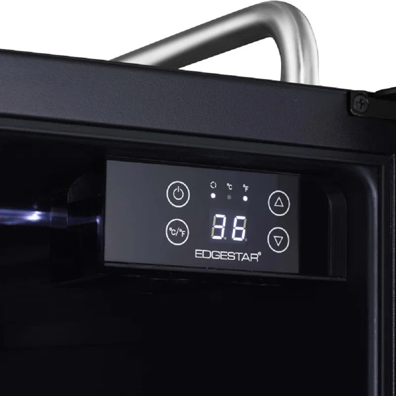 3.35 Cubic Feet with Door Lock and Adjustable Temperature