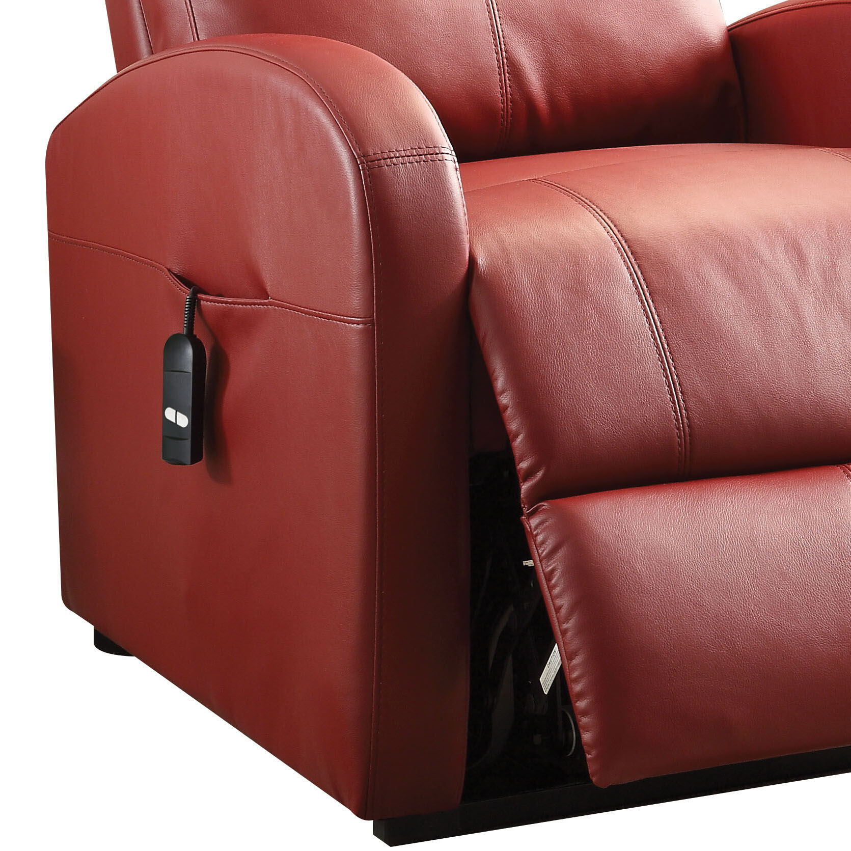 Ricardo Power Lift Recliner Chair with Tufted Back and Wired Controller