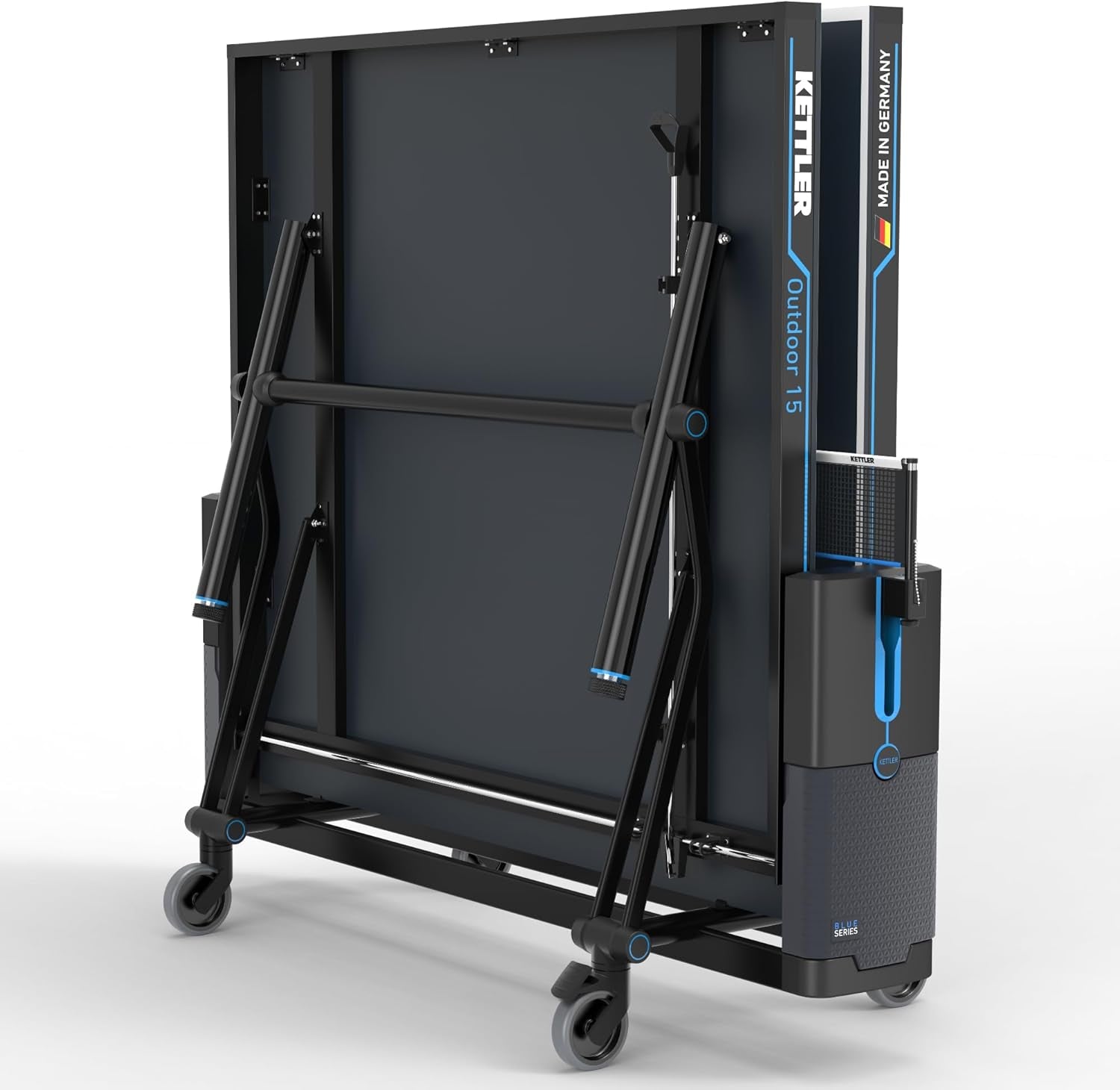 Outdoor 15 Table Tennis Table 4-Player Bundle