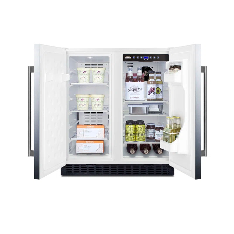 5.4 Cubic Feet Convertible Mini Fridge with Freezer