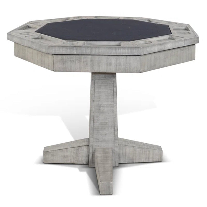 Eric 8 - Player Solid Wood Reversible Poker Table