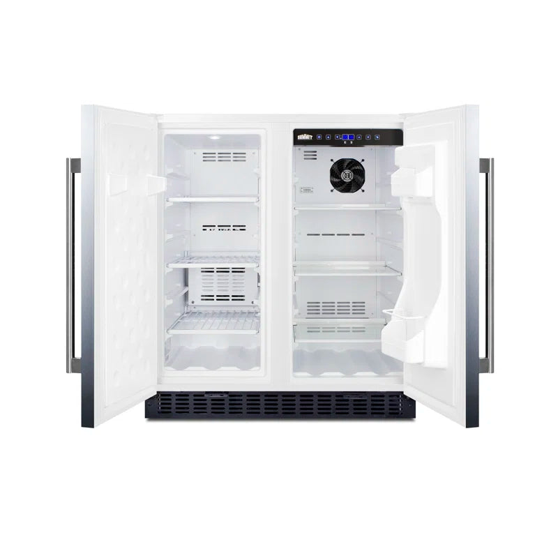 5.4 Cubic Feet Convertible Mini Fridge with Freezer