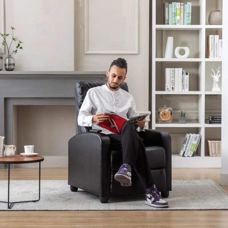 Modern and Soft Touch Breathable Leather Massage Home Theater Individual Seat with Remote Control