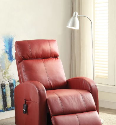 Ricardo Power Lift Recliner Chair with Tufted Back and Wired Controller