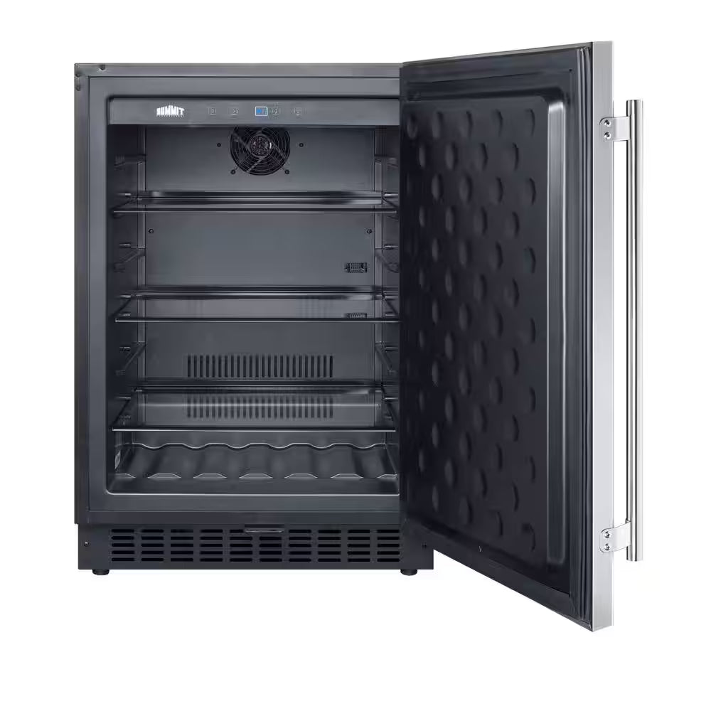 4.6 Cu. Ft. Mini Fridge in Stainless Steel