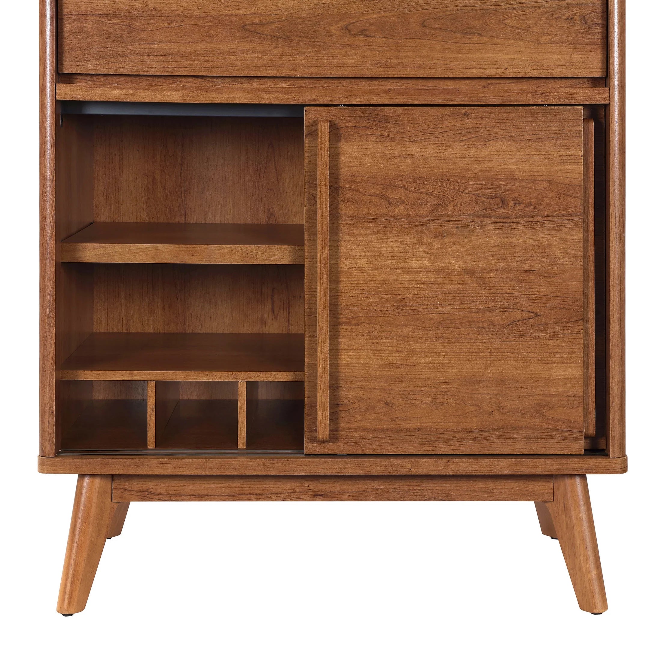 Greyson Bar Cabinet, Acorn Finish