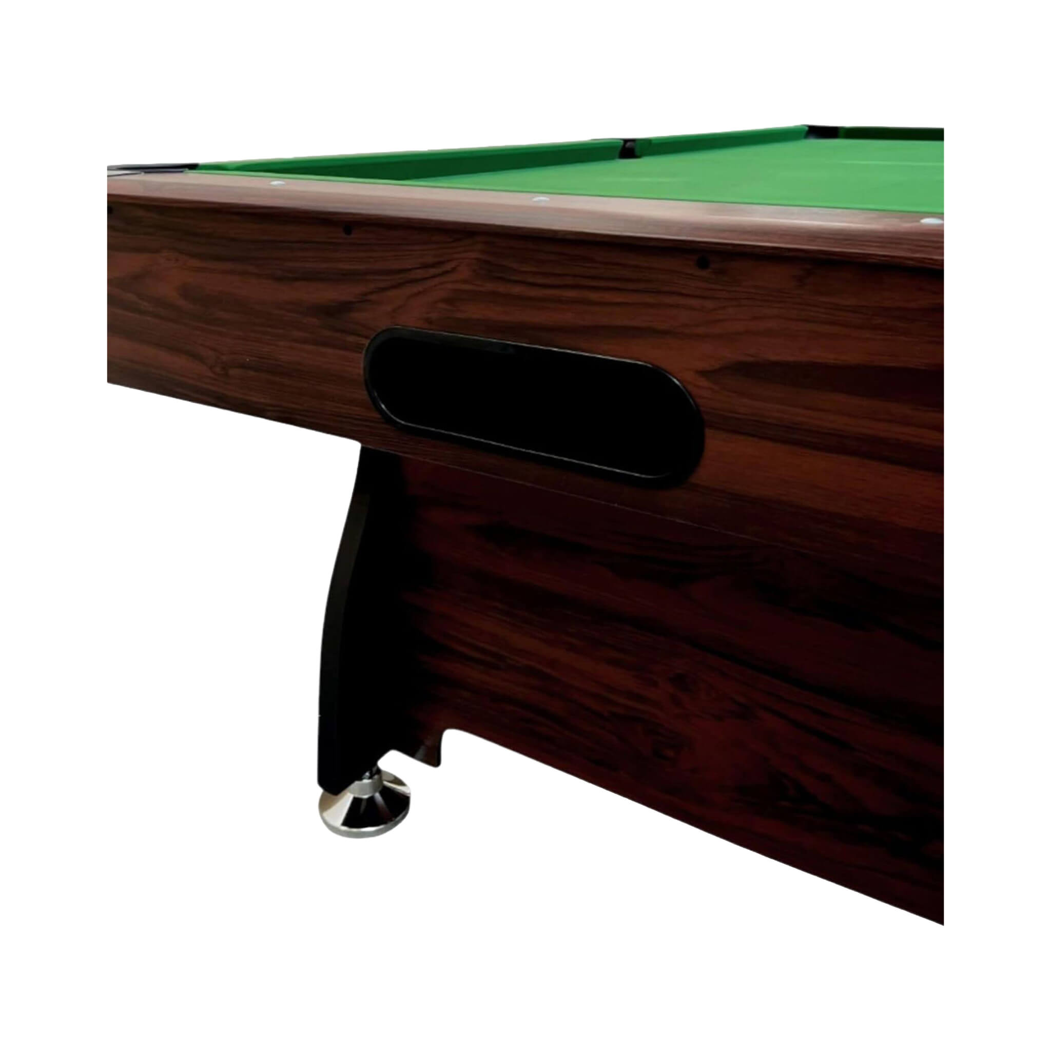 8FT Billiard Pool Table with Green Felt, Automatic Ball Return and Accessories Kit
