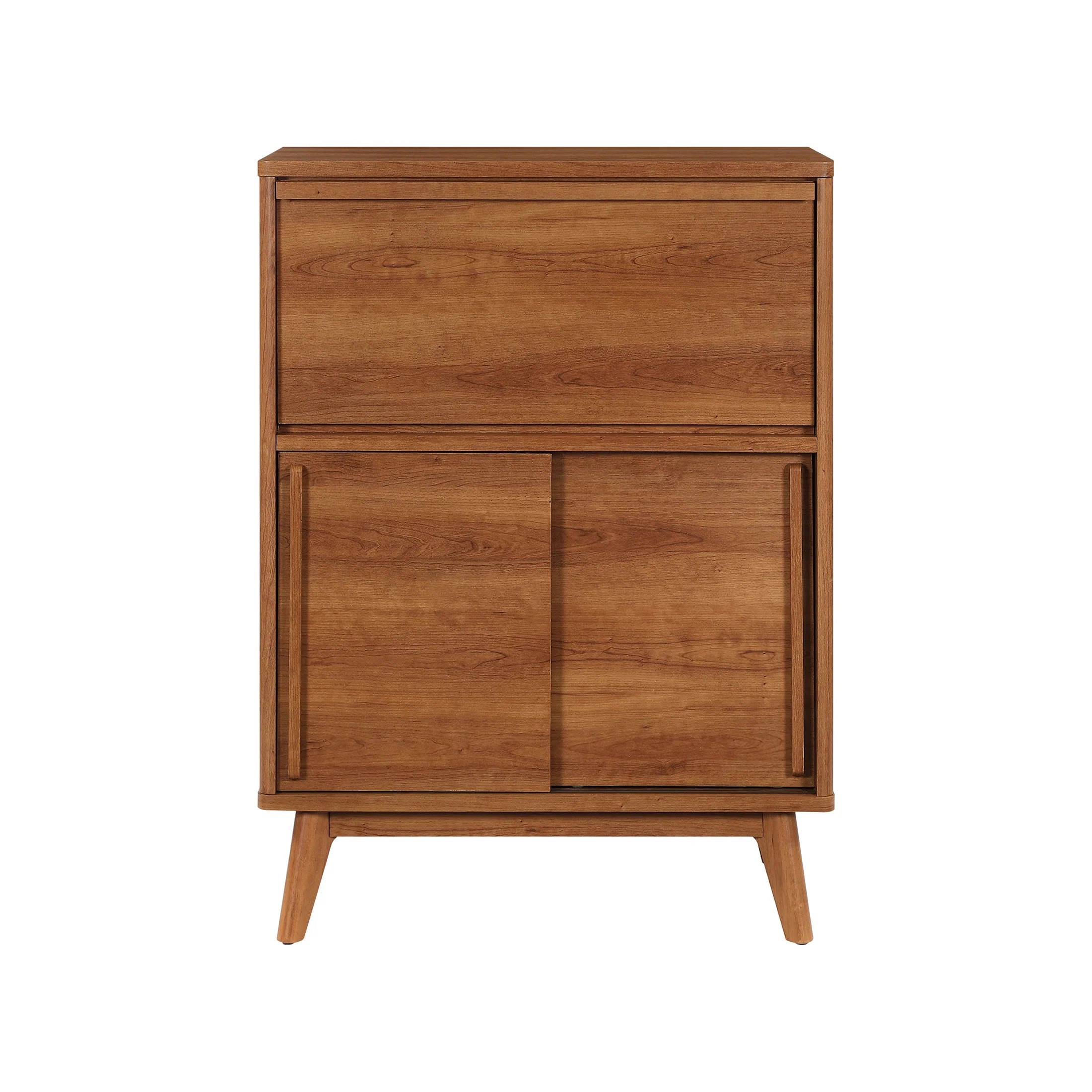 Greyson Bar Cabinet, Acorn Finish