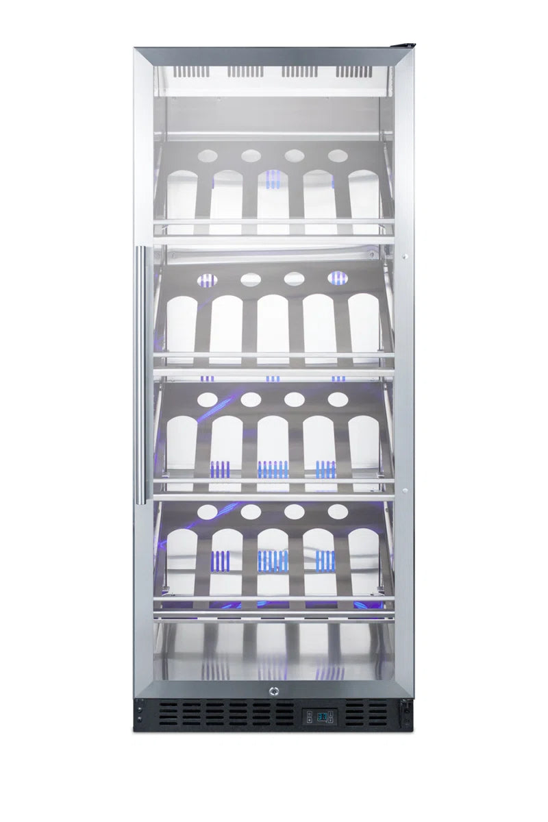 Single Zone 23.63'' Freestanding 25 Bottle Wine Refrigerator