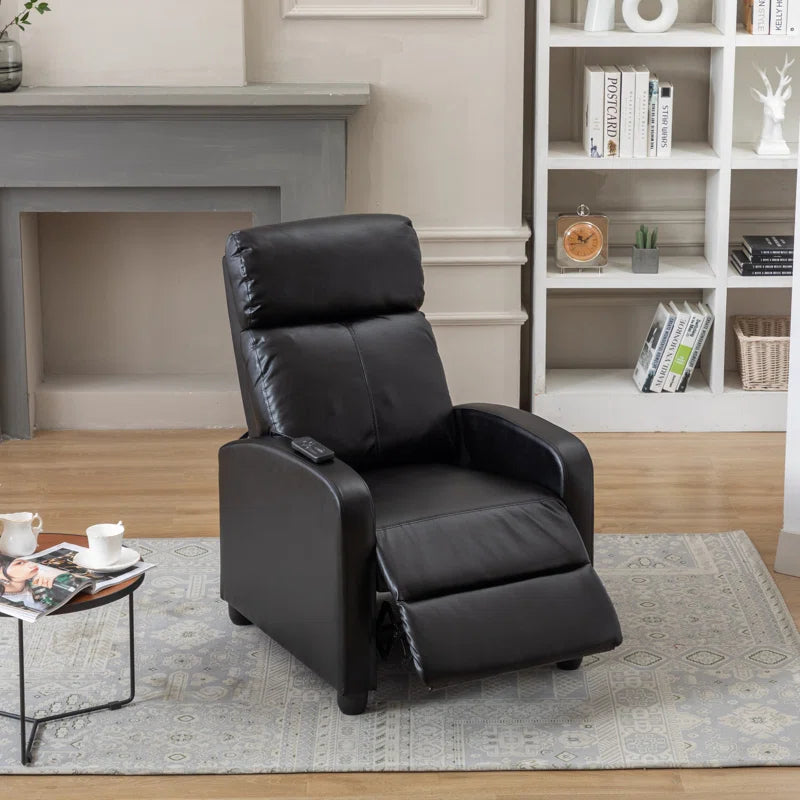 Modern and Soft Touch Breathable Leather Massage Home Theater Individual Seat with Remote Control