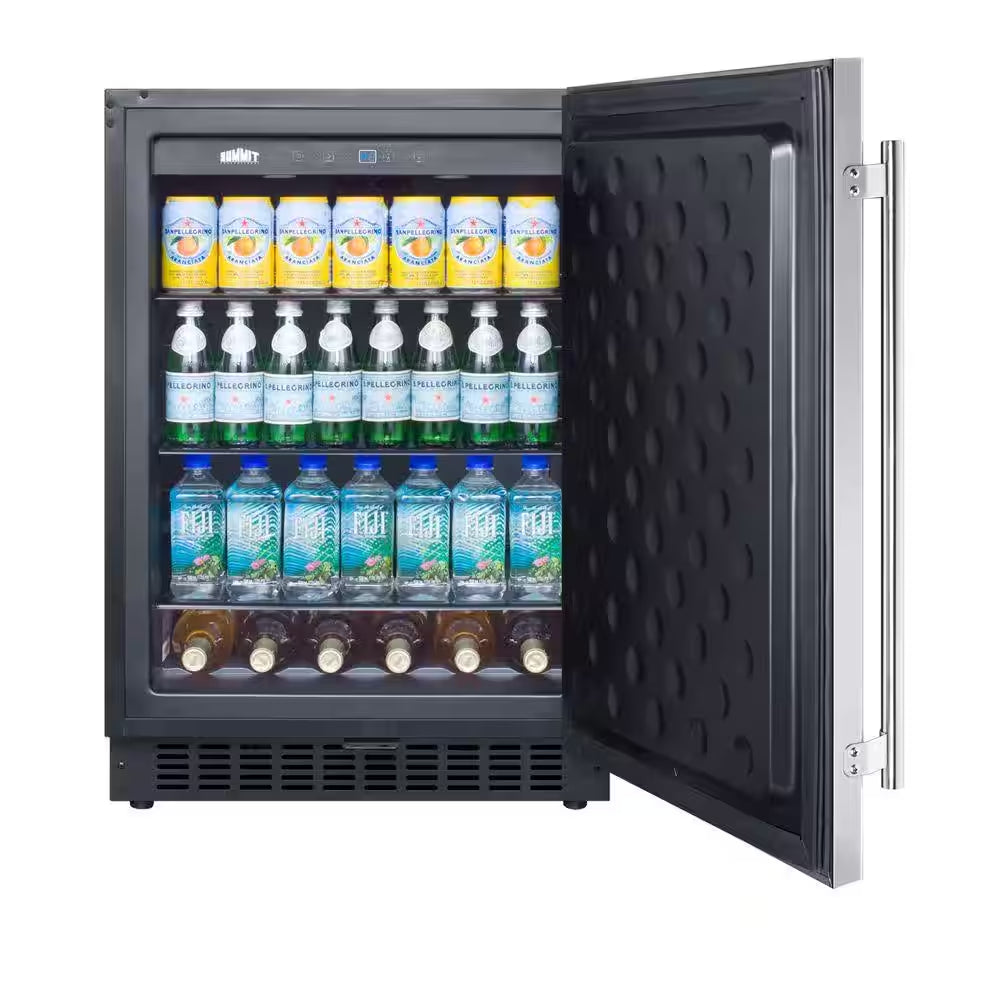 4.6 Cu. Ft. Mini Fridge in Stainless Steel