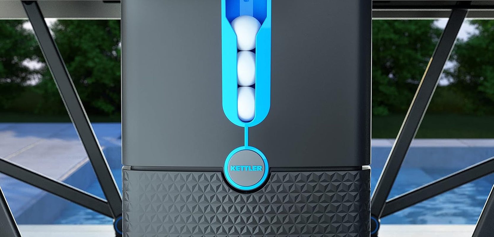 Outdoor 15 Table Tennis Table 4-Player Bundle