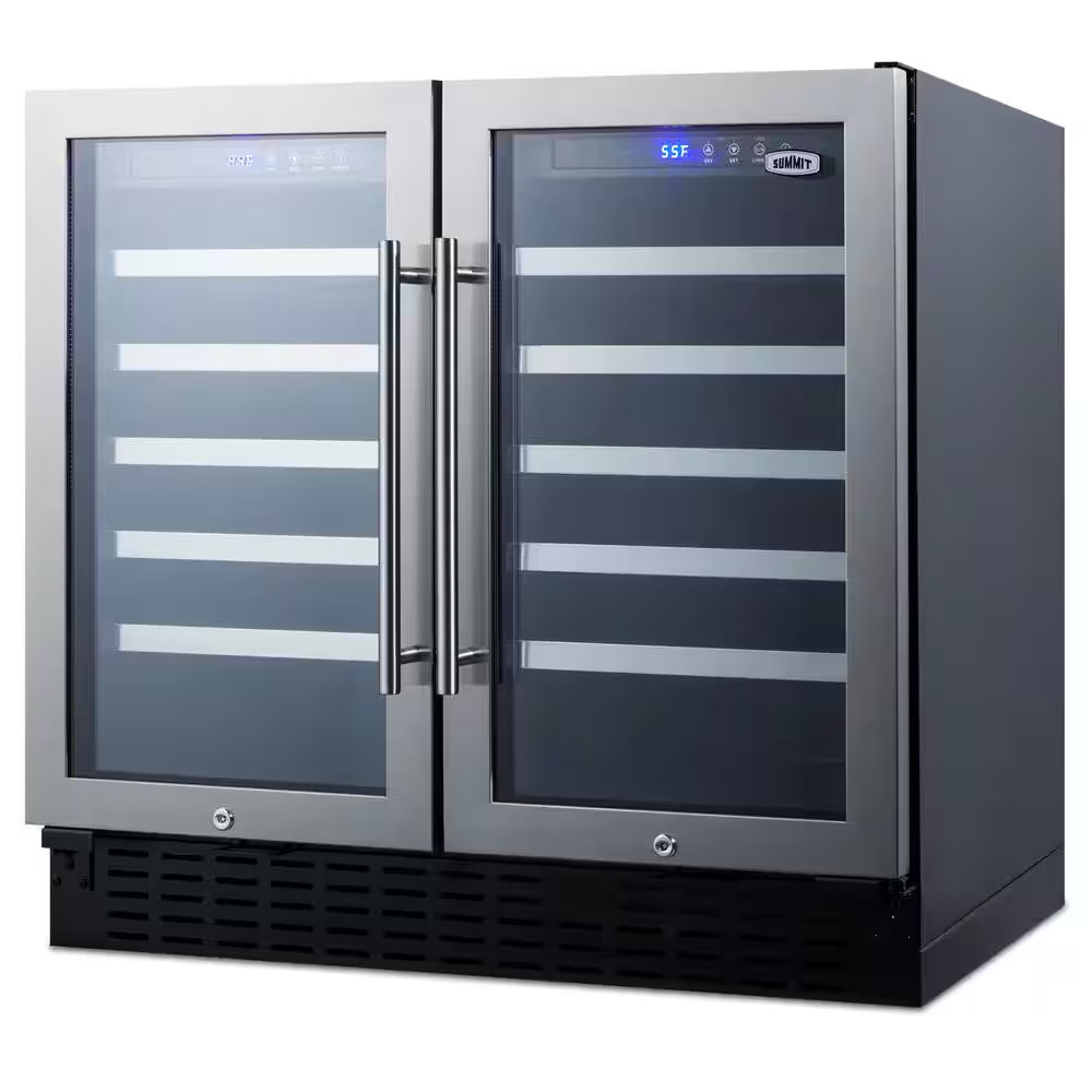 68-Bottle Dual Zone Convertible Wine Cellar