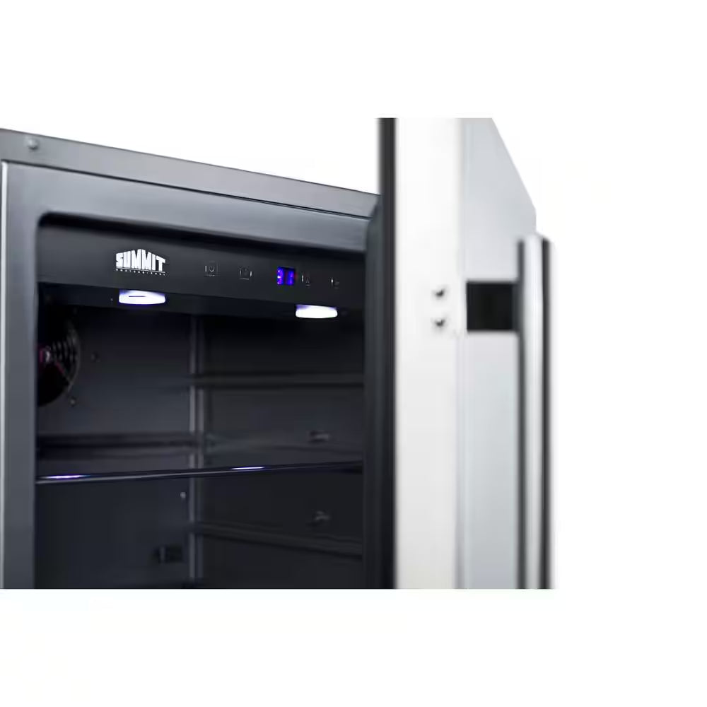 4.6 Cu. Ft. Mini Fridge in Stainless Steel