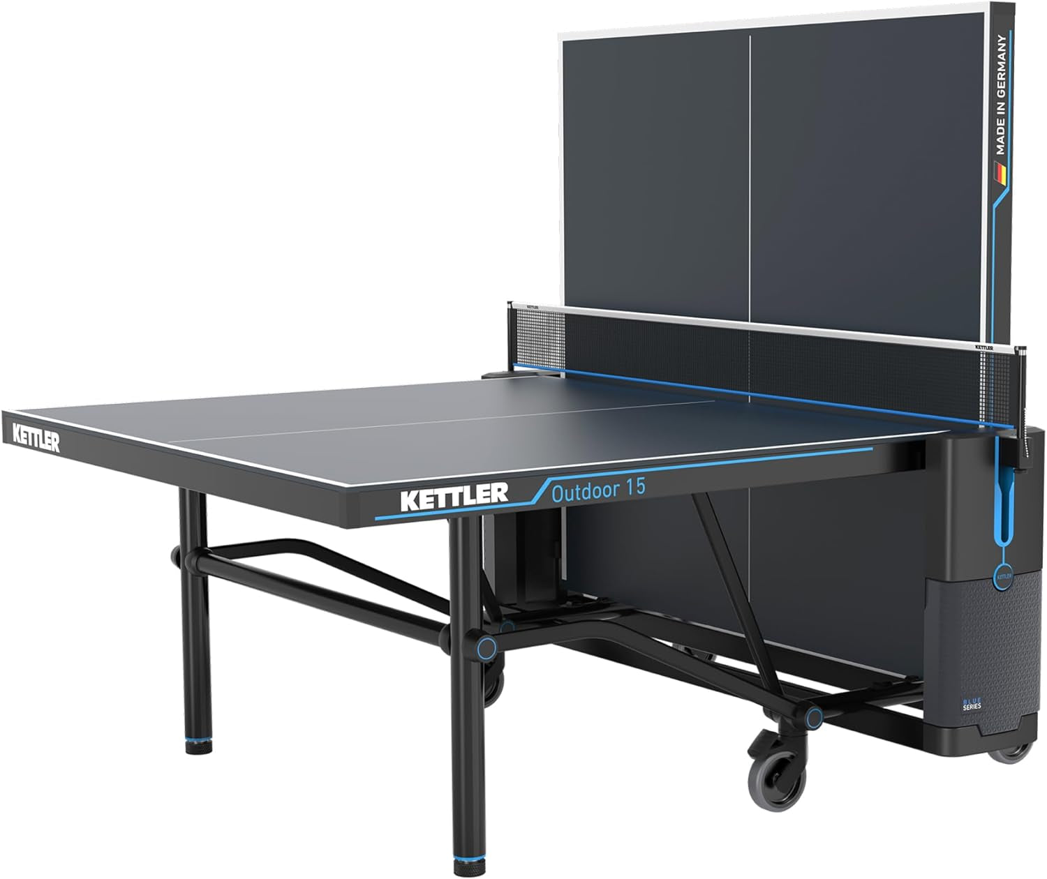 Outdoor 15 Table Tennis Table 4-Player Bundle