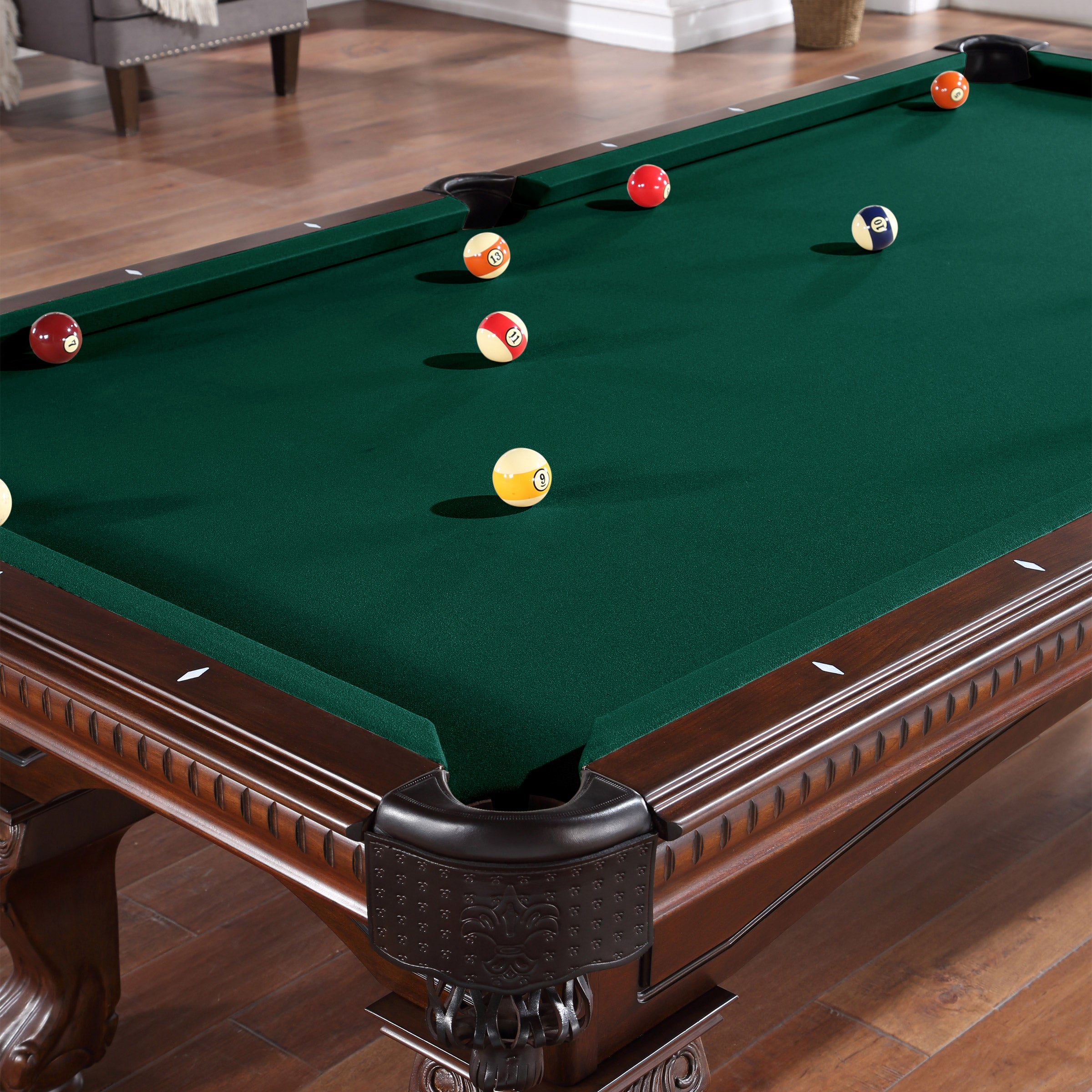 The Canton 8’ Pool Table