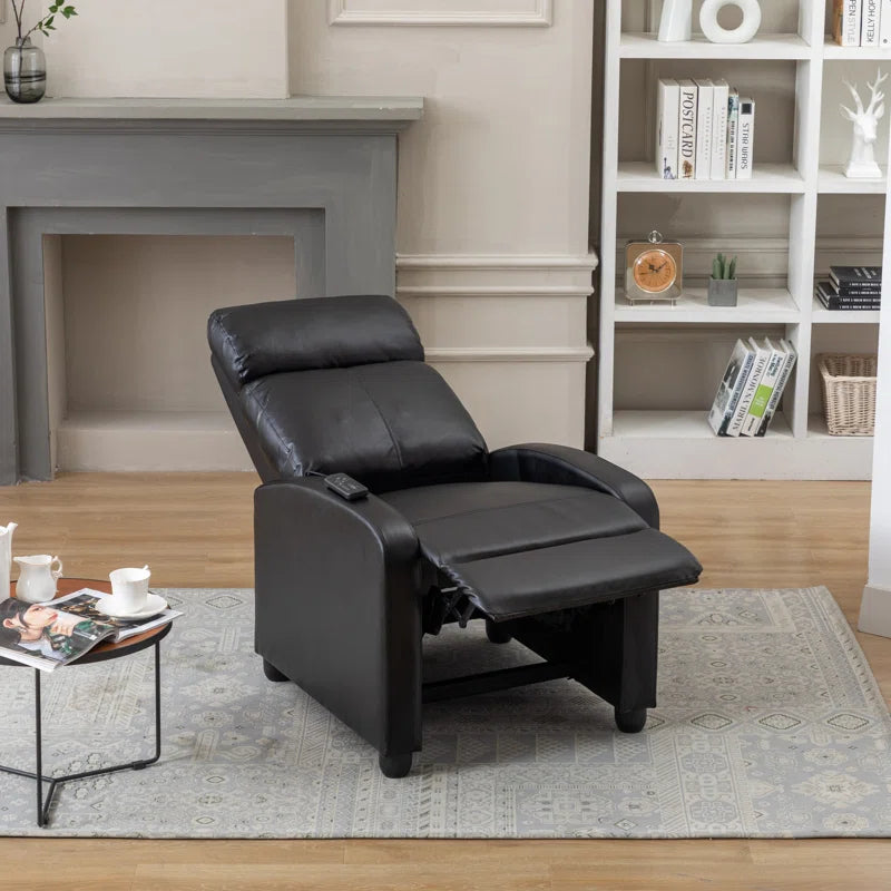 Modern and Soft Touch Breathable Leather Massage Home Theater Individual Seat with Remote Control